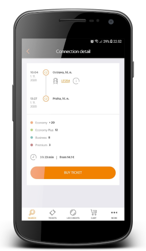Leo Express screenshot